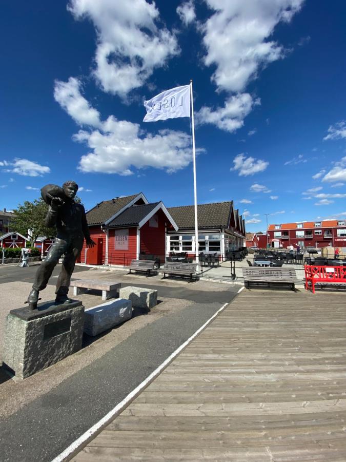 Sandbrekke Gjestegard Skjaerhalden Buitenkant foto